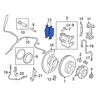 BMW OE - Front Disc Brake Pad Set