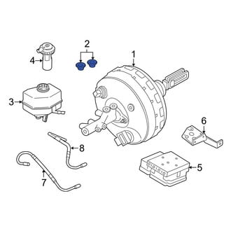 BMW OE - Brake Master Cylinder Reservoir Gasket
