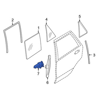BMW OE - Rear Right Window Motor