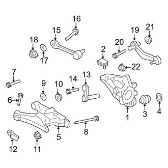 BMW OE - Rear Suspension - Suspension Components
