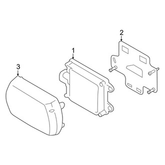 BMW OE - Front Bumper & Grille - Electrical Components (Adaptive Cruise, With Driving Assistant Professional), (M50i / sDrive40i / xDrive40i / xDrive50i)