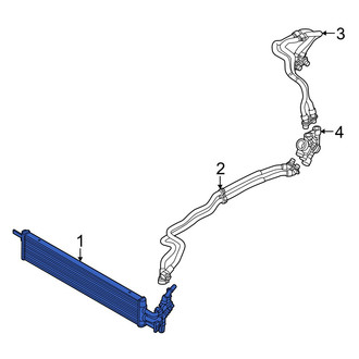 BMW OE - Automatic Transmission Oil Cooler