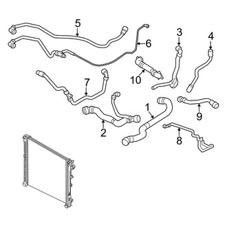 BMW OE - Cooling - Hoses & Lines (sDrive40i / xDrive40i)