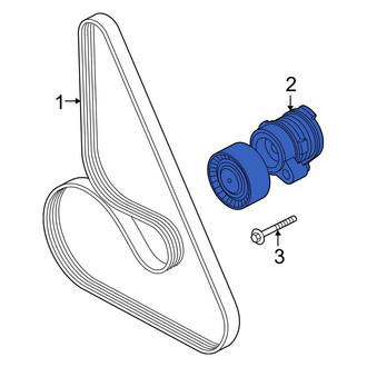 BMW OE - Accessory Drive Belt Tensioner Assembly