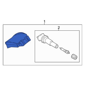 BMW OE - Tire Pressure Monitoring System (TPMS) Sensor