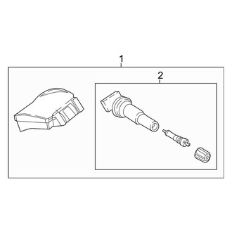 BMW OE - Electrical - Tire Pressure Monitor Components (xDrive40i / xDrive50i)