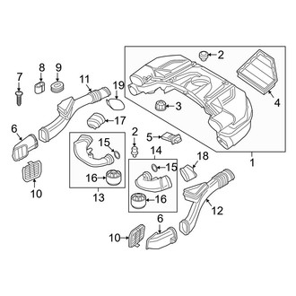 BMW OE - Engine - Air Intake (xDrive50i)