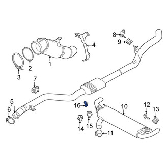 BMW OE - Exhaust Control Valve Actuator Clip