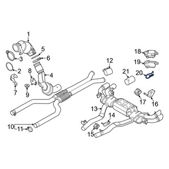 BMW OE - Exhaust Control Valve Actuator Clip
