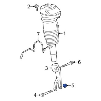 BMW OE - Suspension Shock Absorber Mount Nut