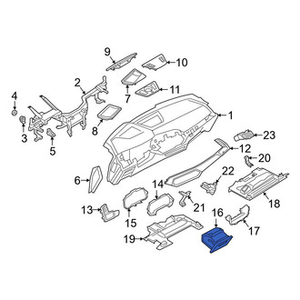 BMW OE - Instrument Panel Storage Compartment
