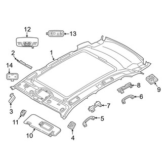 BMW OE - Roof - Interior Trim