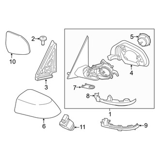 BMW OE - Front Door - Outside Mirrors (M Competition)