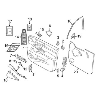 BMW OE - Front Door - Interior Trim