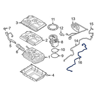 BMW OE - Fuel Hose