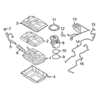 BMW OE - Fuel System Components (xDrive45e)