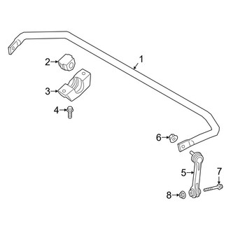 BMW OE - Rear Suspension - Stabilizer Bar & Components (W/O Adaptive Suspension), (M / M Competition / M50i / sDrive40i / xDrive40i / xDrive50i)
