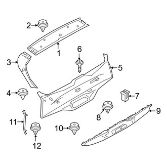 BMW OE - Lift Gate - Interior Trim