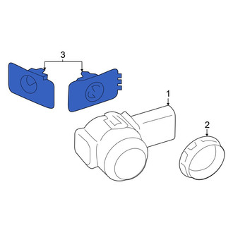 BMW OE - Front Parking Aid Sensor Housing