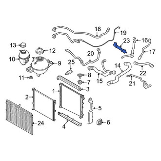 BMW OE - Engine Coolant Pipe