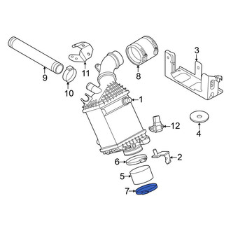 BMW OE - Lower Intercooler Pipe Clamp