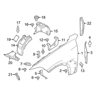 BMW OE - Fender & Components