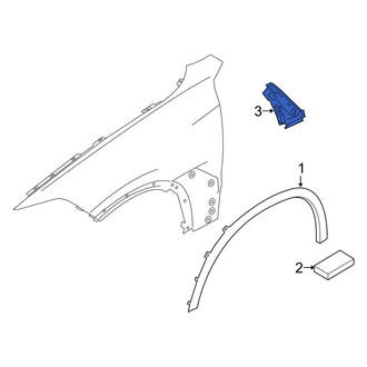 BMW OE - Front Left Radiator Support Air Duct
