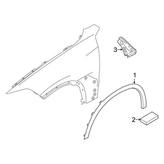 BMW OE - Fender - Exterior Trim (M50i)