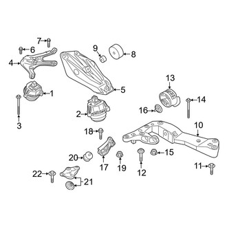 BMW OE - Engine & Transmission Mounting (3.0L)