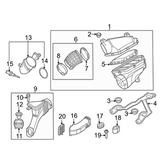 BMW OE - Engine - Air Intake (4.4L)