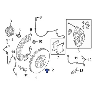 BMW OE - Disc Brake Rotor Set Screw
