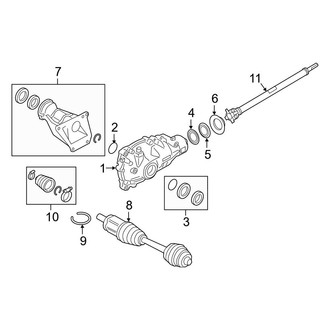 BMW OE - Front Suspension - Carrier & Front Axles
