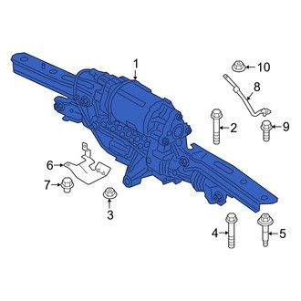 BMW OE - Rear Rack and Pinion Assembly