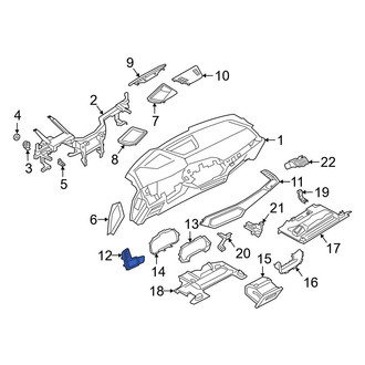 BMW OE - Left Instrument Panel Trim Panel
