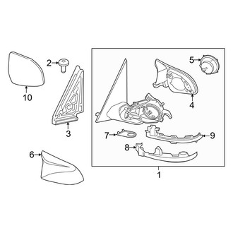 BMW OE - Front Door - Outside Mirrors (M60i)