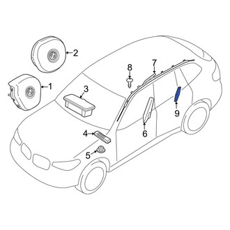 BMW OE - Rear Left Seat Air Bag