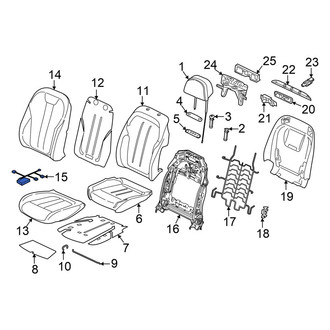 BMW OE - Front Left Power Seat Wiring Harness