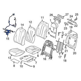 BMW OE - Front Left Power Seat Wiring Harness