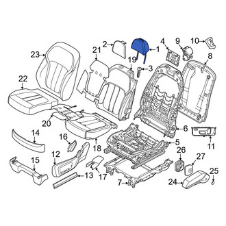 BMW OE - Center Headrest