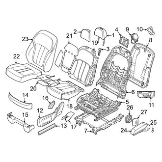 BMW OE - Seats & Tracks - Second Row Seats (Captain Chairs)