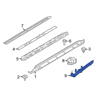 BMW OE - Left Rocker Panel Molding Bracket