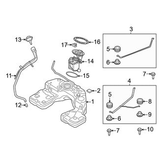 BMW OE - Fuel System Components (M50i / xDrive40i / xDrive50i)