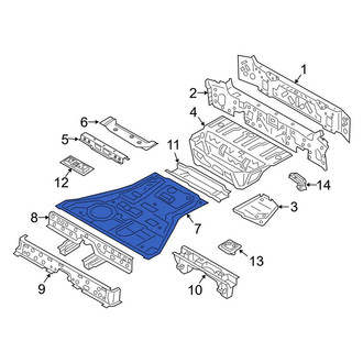 BMW OE - Front Floor Pan