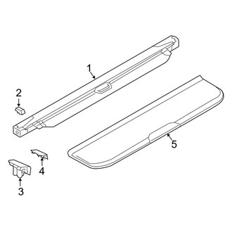 BMW OE - Rear Body & Floor - Cargo Cover