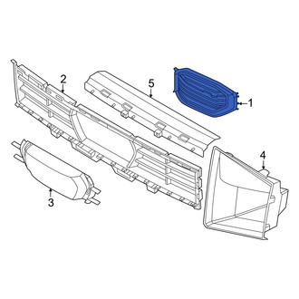 BMW OE - Front Left Upper Grille