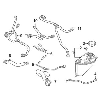 BMW OE - Cooling - Hoses & Pipes (Inner Radiator)