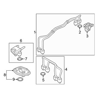 BMW OE - Cooling - Hoses & Pipes (Coolant Circuit, High Voltage, System Rear)