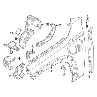 BMW OE - Fender & Components (Fender & Components)