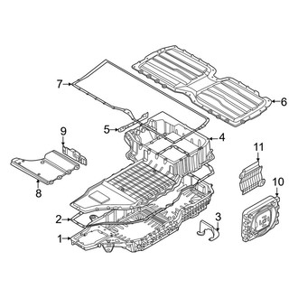 BMW OE - Electrical - Battery (High Voltage, Housing and Components)