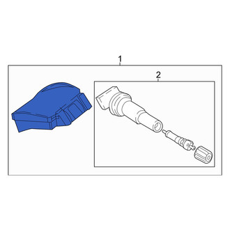 BMW OE - Tire Pressure Monitoring System (TPMS) Sensor